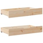 Casa si Gradina - Mobilier - Paturi si accesorii - Paturi - Cadru pat fara saltea, 90x190 cm, lemn masiv de pin - Infinity.ro