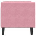 Casa si Gradina - Mobilier - Scaune si fotolii - Fotolii - Fotoliu Chesterfield, roz, catifea - Infinity.ro