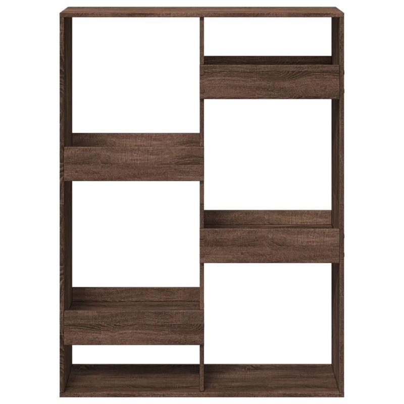 Casa si Gradina - Mobilier - Biblioteci si rafturi - Biblioteci - Separator camera, stejar maro, 100x33x135 cm, lemn prelucrat - Infinity.ro