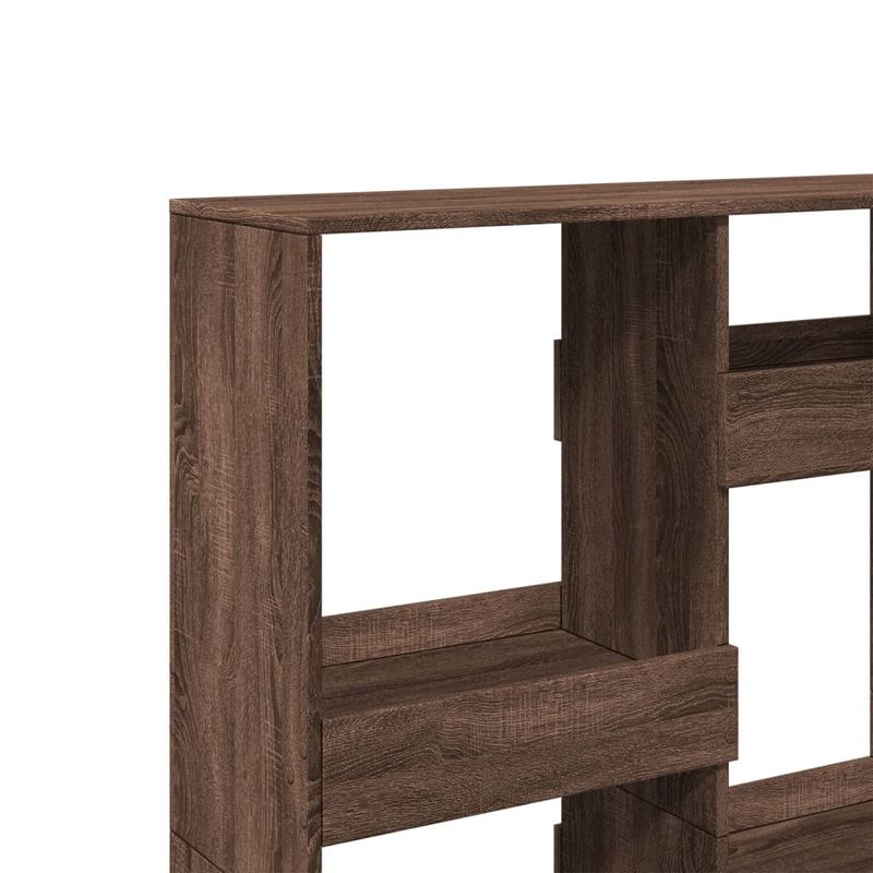 Casa si Gradina - Mobilier - Biblioteci si rafturi - Biblioteci - Separator camera, stejar maro, 100x33x135 cm, lemn prelucrat - Infinity.ro