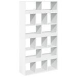 Casa si Gradina - Mobilier - Biblioteci si rafturi - Biblioteci - Separator de camera, alb, 100x33x187,5 cm, lemn prelucrat - Infinity.ro