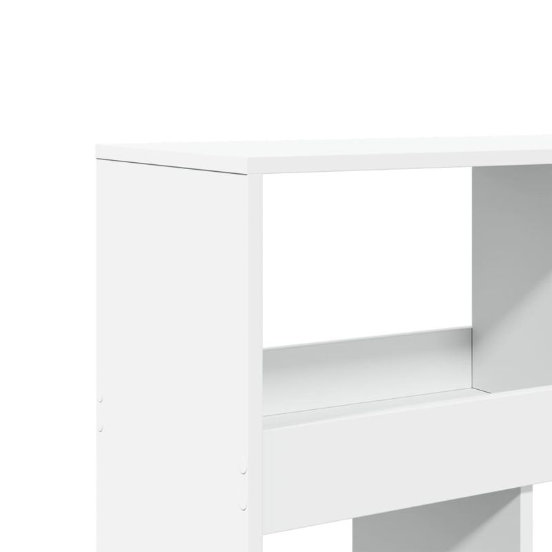 Casa si Gradina - Mobilier - Biblioteci si rafturi - Biblioteci - Separator de camera, alb, 100x33x187,5 cm, lemn prelucrat - Infinity.ro