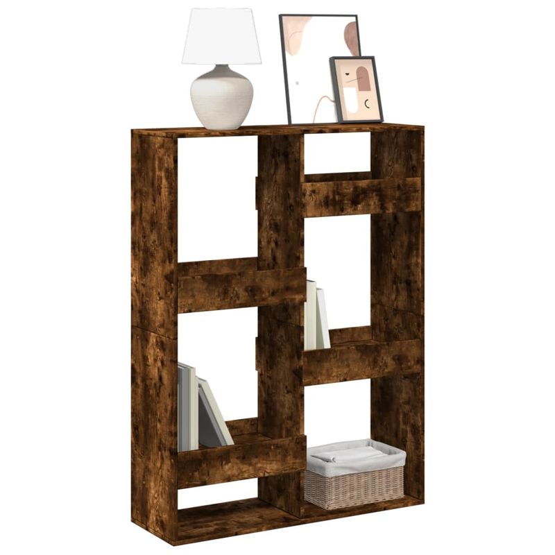 Casa si Gradina - Mobilier - Biblioteci si rafturi - Biblioteci - Biblioteca, stejar fumuriu, 100x33x135 cm, lemn prelucrat - Infinity.ro