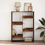 Casa si Gradina - Mobilier - Biblioteci si rafturi - Biblioteci - Biblioteca, stejar fumuriu, 100x33x135 cm, lemn prelucrat - Infinity.ro