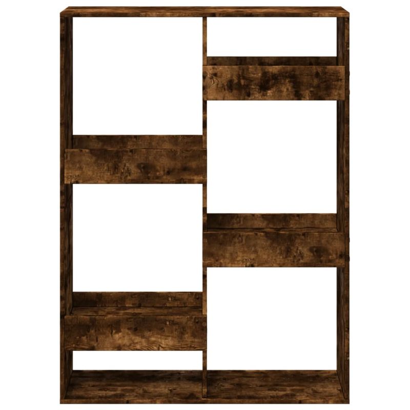 Casa si Gradina - Mobilier - Biblioteci si rafturi - Biblioteci - Biblioteca, stejar fumuriu, 100x33x135 cm, lemn prelucrat - Infinity.ro