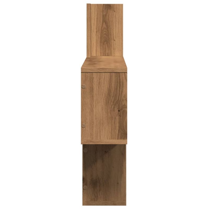 Casa si Gradina - Mobilier - Biblioteci si rafturi - Rafturi - Raft de perete, lemn artizanal, 100x15x70 cm, lemn prelucrat - Infinity.ro