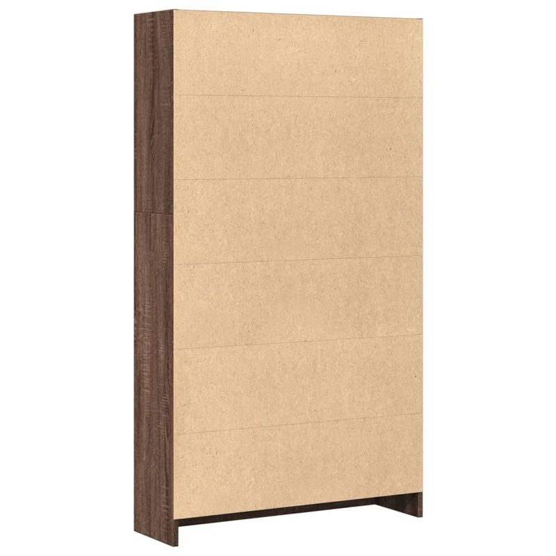 Casa si Gradina - Mobilier - Biblioteci si rafturi - Biblioteci - Biblioteca, stejar maro, 80x24x143 cm, lemn prelucrat - Infinity.ro