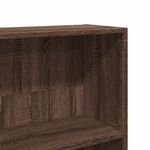 Casa si Gradina - Mobilier - Biblioteci si rafturi - Biblioteci - Biblioteca, stejar maro, 80x24x143 cm, lemn prelucrat - Infinity.ro