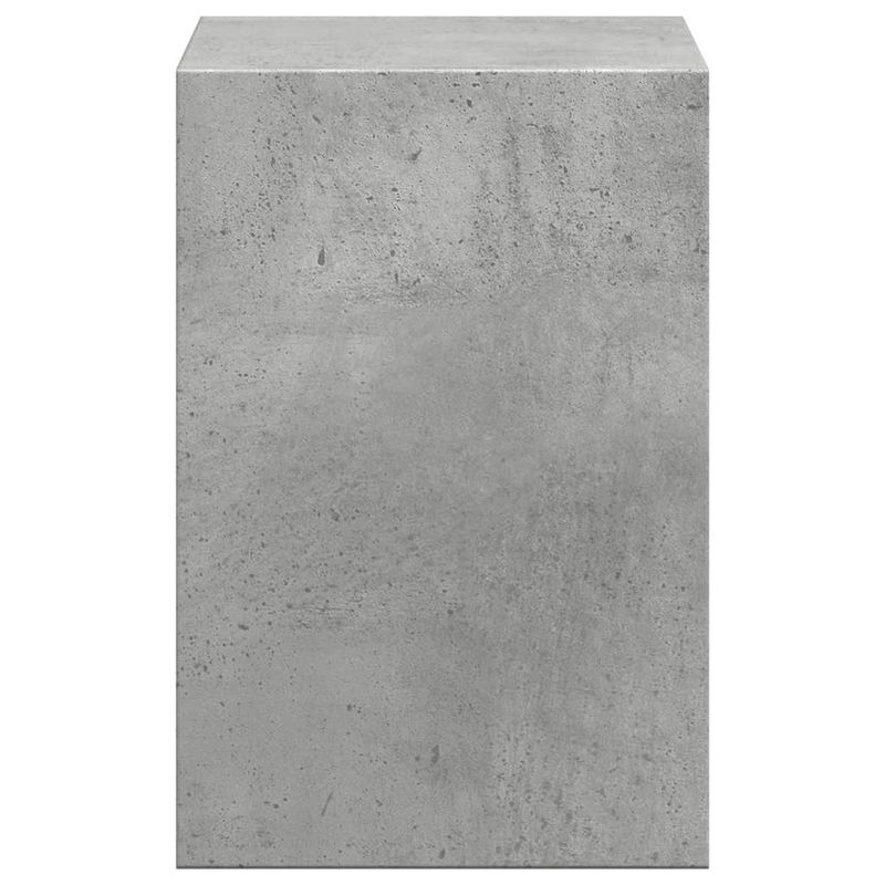 Laptop, Telefoane si Tablete - Laptopuri si accesorii - Accesorii Laptop - Standuri/Coolere notebook - Suport monitor cu organizator birou, gri beton lemn prelucrat - Infinity.ro