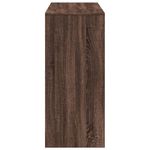Casa si Gradina - Mobilier - Mese si birouri - Mese bucatarie si dining - Masa bar cu raft, stejar maro, 124x46x103,5 cm, lemn prelucrat - Infinity.ro