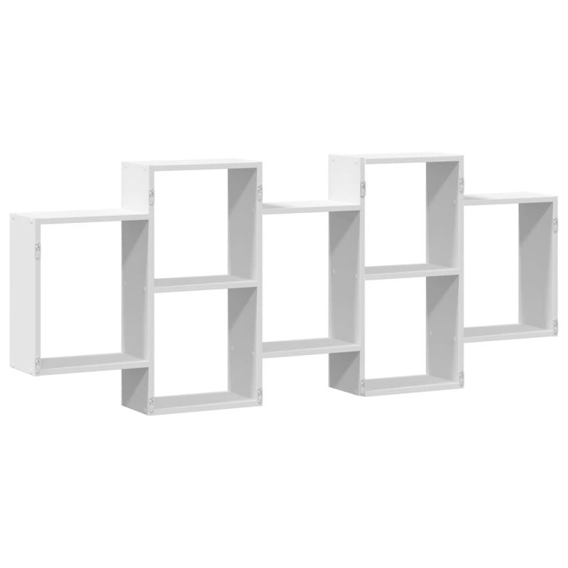 Casa si Gradina - Mobilier - Biblioteci si rafturi - Rafturi - Raft de perete, alb, 159x18x65 cm, lemn prelucrat - Infinity.ro