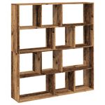 Casa si Gradina - Mobilier - Biblioteci si rafturi - Biblioteci - Biblioteca, lemn vechi, 132x29x141,5 cm, lemn prelucrat - Infinity.ro