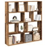 Casa si Gradina - Mobilier - Biblioteci si rafturi - Biblioteci - Biblioteca, lemn vechi, 132x29x141,5 cm, lemn prelucrat - Infinity.ro