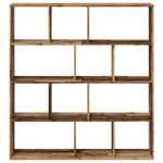 Casa si Gradina - Mobilier - Biblioteci si rafturi - Biblioteci - Biblioteca, lemn vechi, 132x29x141,5 cm, lemn prelucrat - Infinity.ro