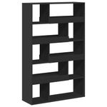 Casa si Gradina - Mobilier - Biblioteci si rafturi - Biblioteci - Separator de camera, negru, 100x33x156,5 cm, lemn prelucrat - Infinity.ro