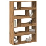 Casa si Gradina - Mobilier - Biblioteci si rafturi - Biblioteci - Separator camera stejar artizanal 100x33x156,5cm lemn prelucrat - Infinity.ro