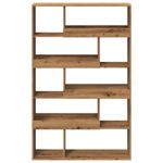 Casa si Gradina - Mobilier - Biblioteci si rafturi - Biblioteci - Separator camera stejar artizanal 100x33x156,5cm lemn prelucrat - Infinity.ro