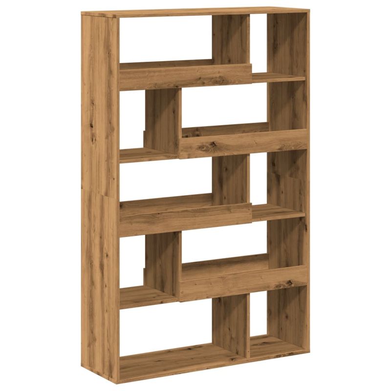 Casa si Gradina - Mobilier - Biblioteci si rafturi - Biblioteci - Separator camera stejar artizanal 100x33x156,5cm lemn prelucrat - Infinity.ro