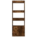 Casa si Gradina - Mobilier - Biblioteci si rafturi - Biblioteci - Dulap inalt, stejar fumuriu, 63x33x180 cm, lemn prelucrat - Infinity.ro