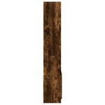 Casa si Gradina - Mobilier - Biblioteci si rafturi - Biblioteci - Dulap inalt, stejar fumuriu, 63x33x180 cm, lemn prelucrat - Infinity.ro
