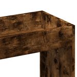 Casa si Gradina - Mobilier - Biblioteci si rafturi - Biblioteci - Dulap inalt, stejar fumuriu, 63x33x180 cm, lemn prelucrat - Infinity.ro