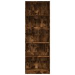 Casa si Gradina - Mobilier - Biblioteci si rafturi - Biblioteci - Biblioteca, stejar fumuriu, 60x24x176 cm, lemn prelucrat - Infinity.ro