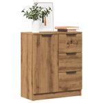 Casa si Gradina - Mobilier - Comode si corpuri - Comode - Dulap, stejar artizanal, 60x30x70 cm, lemn prelucrat - Infinity.ro