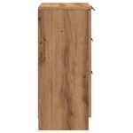 Casa si Gradina - Mobilier - Comode si corpuri - Comode - Dulap, stejar artizanal, 60x30x70 cm, lemn prelucrat - Infinity.ro