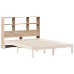 Casa si Gradina - Mobilier - Paturi si accesorii - Accesorii paturi - Tablie de pat cu depozitare, 160 cm, lemn masiv de pin - Infinity.ro