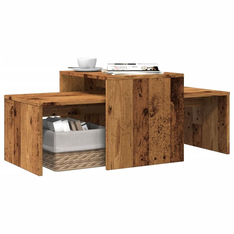 Casa si Gradina - Mobilier - Mese si birouri - Masute de cafea - Masuta de cafea, lemn vechi, 100x48x40 cm, lemn prelucrat - Infinity.ro