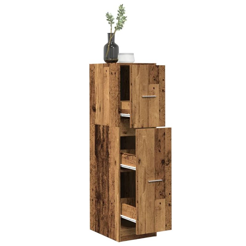 Casa si Gradina - Mobilier - Dulapuri si sifoniere - Dulapuri - Dulap de farmacie, lemn vechi, 30x41x118 cm, lemn prelucrat - Infinity.ro