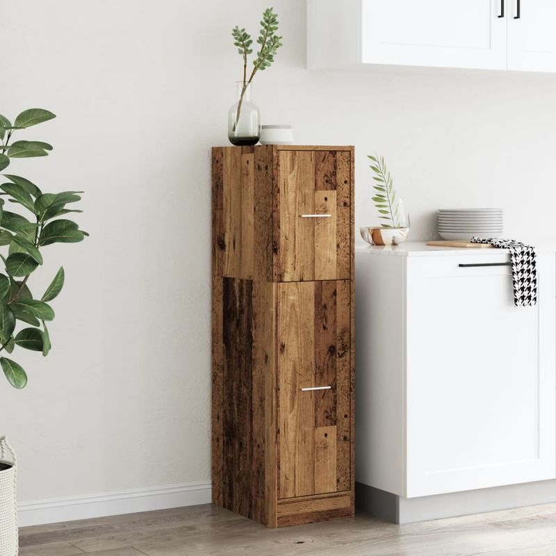 Casa si Gradina - Mobilier - Dulapuri si sifoniere - Dulapuri - Dulap de farmacie, lemn vechi, 30x41x118 cm, lemn prelucrat - Infinity.ro