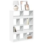 Casa si Gradina - Mobilier - Biblioteci si rafturi - Biblioteci - Biblioteca, alb, 100x33x125,5 cm, lemn prelucrat - Infinity.ro