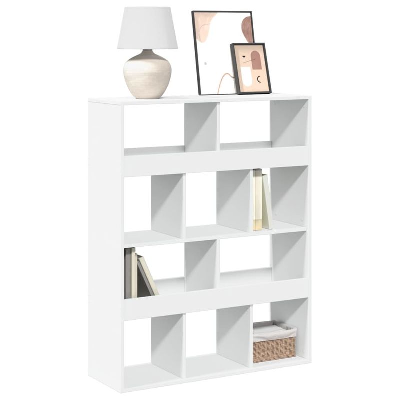 Casa si Gradina - Mobilier - Biblioteci si rafturi - Biblioteci - Biblioteca, alb, 100x33x125,5 cm, lemn prelucrat - Infinity.ro