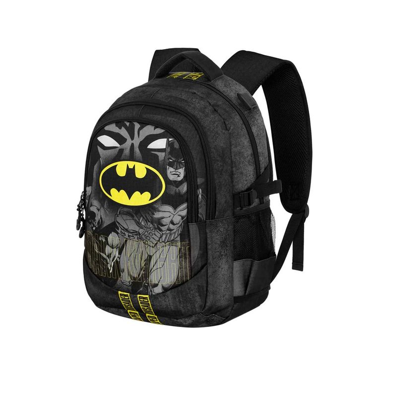 Carti si Birotica - Rechizite - Rucsacuri si genti scolare - Ghiozdan scoala Plus  Batman Caped, 46 x 34 x 21 cm Negru - Infinity.ro