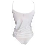 Fashion, accesorii si bijuterii - Femei - Imbracaminte femei - Tricouri si topuri femei - Set maiou si chiloti dama Magic dream, model 8167, Alb  L INTL - Infinity.ro