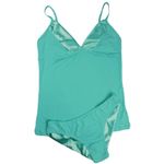 Fashion, accesorii si bijuterii - Femei - Imbracaminte femei - Tricouri si topuri femei - Set maiou si chiloti dama Magic dream, model 8170, Verde  L INTL - Infinity.ro