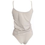 Fashion, accesorii si bijuterii - Femei - Imbracaminte femei - Tricouri si topuri femei - Set maiou si chiloti dama Magic dream, model 8167, Bej S INTL - Infinity.ro