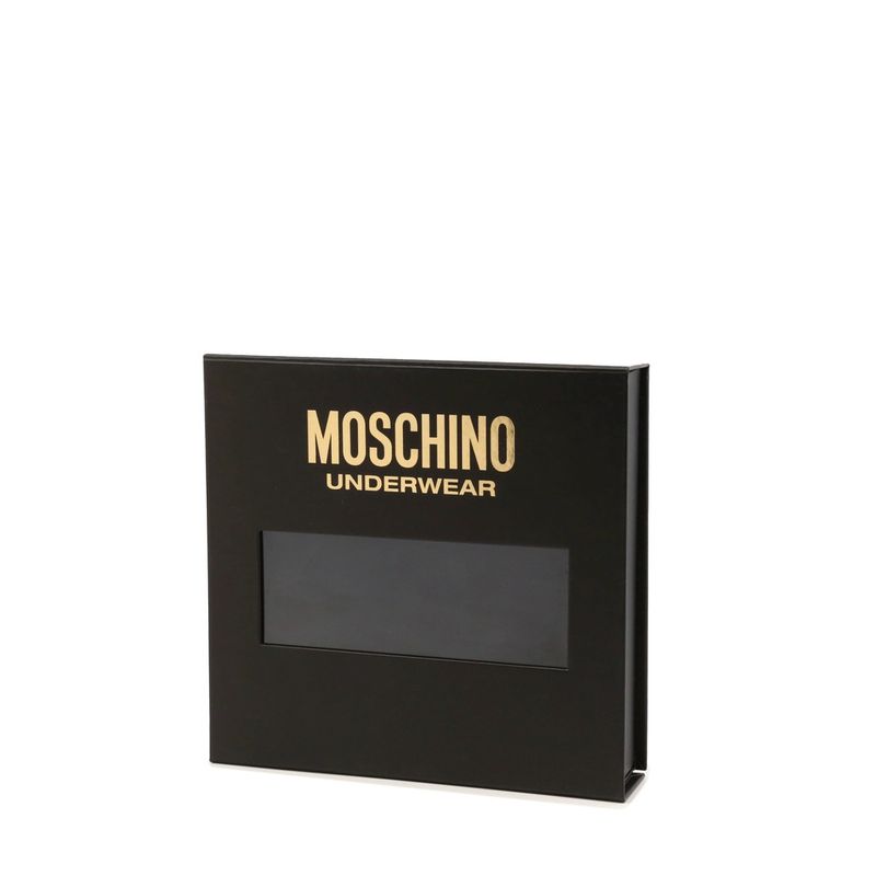 Fashion, accesorii si bijuterii - Femei - Lenjerie si pijamale femei - Lenjerie intima femei - Set sutien si chiloti dama Moschino 2102 Negru S INTL - Infinity.ro