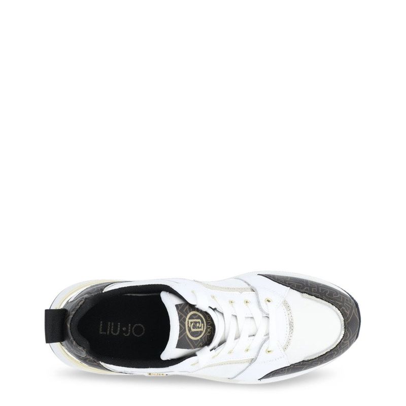 Fashion, accesorii si bijuterii - Femei - Incaltaminte femei - Pantofi femei - Pantofi sport dama Liu Jo BA2071TX23501111 Alb 40 EU - Infinity.ro