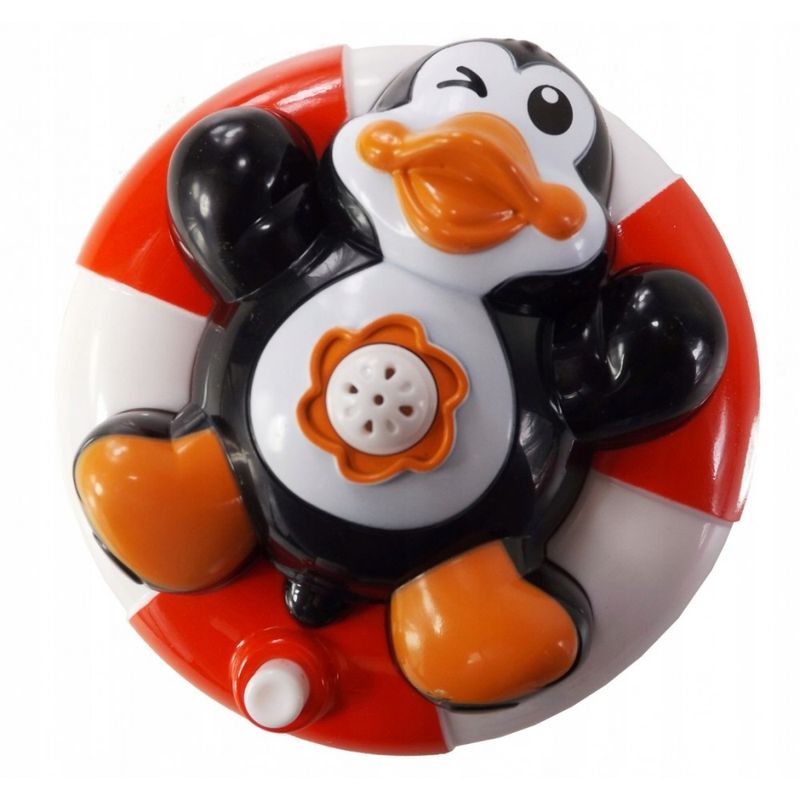 Jucarii, Copii si Bebe - Jucarii si jocuri - Jucarii bebelusi - Jucarii de baie - Jucarie de baie Fantana arteziana model Pinguin - Infinity.ro