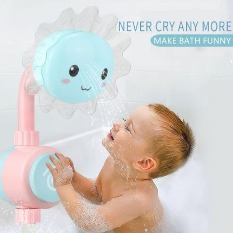 Jucarii, Copii si Bebe - Jucarii si jocuri - Jucarii bebelusi - Jucarii de baie - Jucarie de baie pentru copii tip dus Floare - Infinity.ro