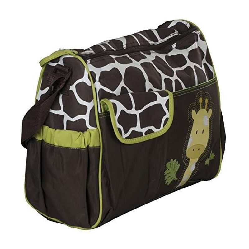 Jucarii, Copii si Bebe - Maternitate - Genti bebelusi - Geanta pentru mamici Girafa verde - Infinity.ro