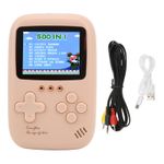 Laptop, Telefoane si Tablete - Telefoane mobile si accesorii - Accesorii Telefoane - Baterii externe - Power Bank 2 in 1, OMEGA, 10000 mAh, 10W, Consola cu 500 de jocuri, cu fire type C si lightning, roz - Infinity.ro