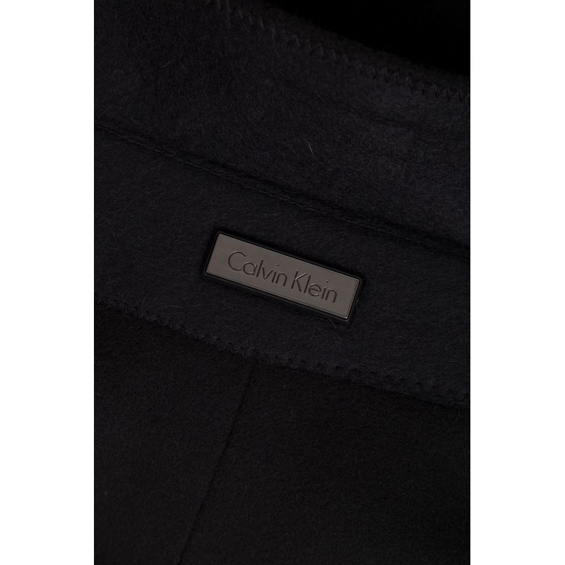 Fashion, accesorii si bijuterii - Barbati - Imbracaminte - Paltoane si trenciuri barbati - Palton de lana Calvin Klein K10K101243 Negru 2XL INTL - Infinity.ro