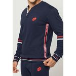 Fashion, accesorii si bijuterii - Barbati - Lenjerie si pijamale barbati - Pijamale barbati - Pijamale lungi pentru barbati Lotto LP2104 Albastru 2XL INTL - Infinity.ro