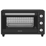 Electronice si Electrocasnice - Aragazuri, cuptoare si hote - Cuptoare - Cuptoare electrice - Cuptor electric ECG ET 2001B Airfry, 20 L, 1500 W, 80–250 °C, timer 90 min, 7 functii presetate, convectie, negru - Infinity.ro