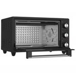 Electronice si Electrocasnice - Aragazuri, cuptoare si hote - Cuptoare - Cuptoare electrice - Cuptor electric ECG ET 2001B Airfry, 20 L, 1500 W, 80–250 °C, timer 90 min, 7 functii presetate, convectie, negru - Infinity.ro