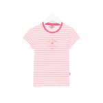 Fashion, accesorii si bijuterii - Copii - Imbracaminte copii - Salopete copii - Set salopeta jeans si tricou fete,Lee Cooper 164 CM Albastru/Roz 14 ani - Infinity.ro