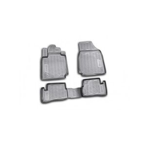 Covorase auto din cauciuc dedicate Novline NISSAN Micra 2005-, 4 pcs.